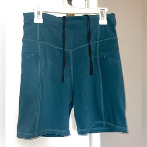 HALARA active biker shorts, size small (4-6), color is titan, new with tags